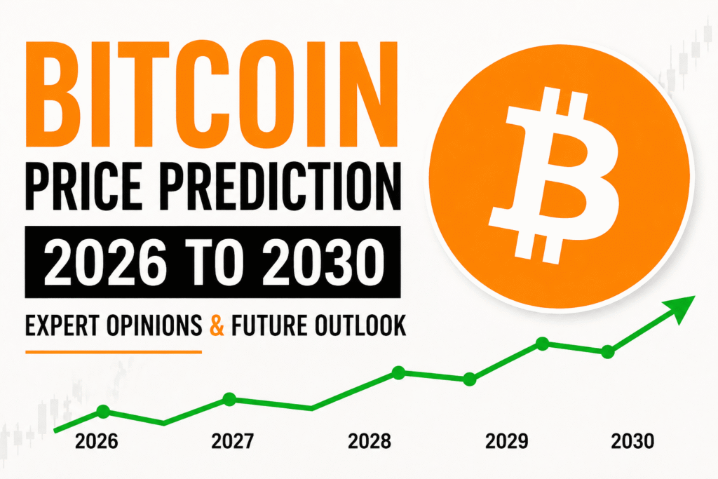 Bitcoin Price Prediction (2026–2030) Based on Combined Expert Views