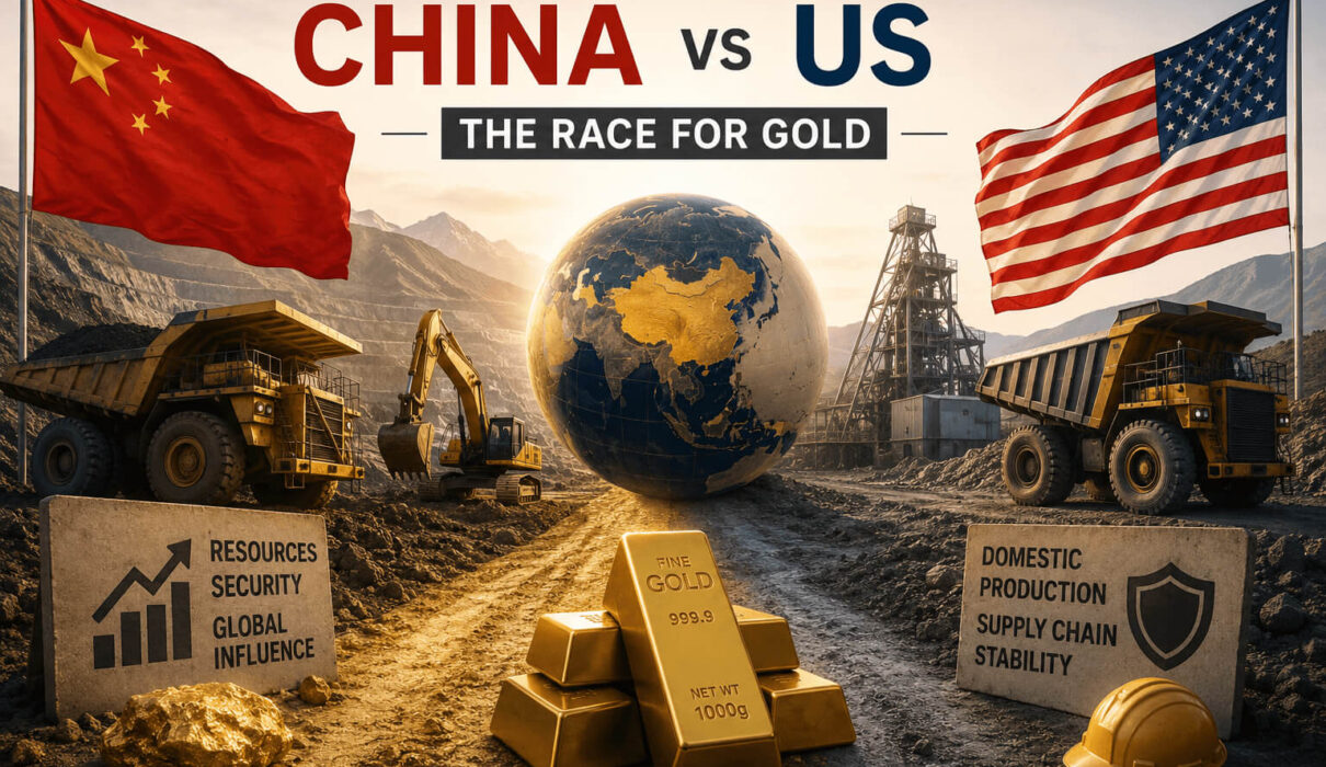 China vs US Gold Mining