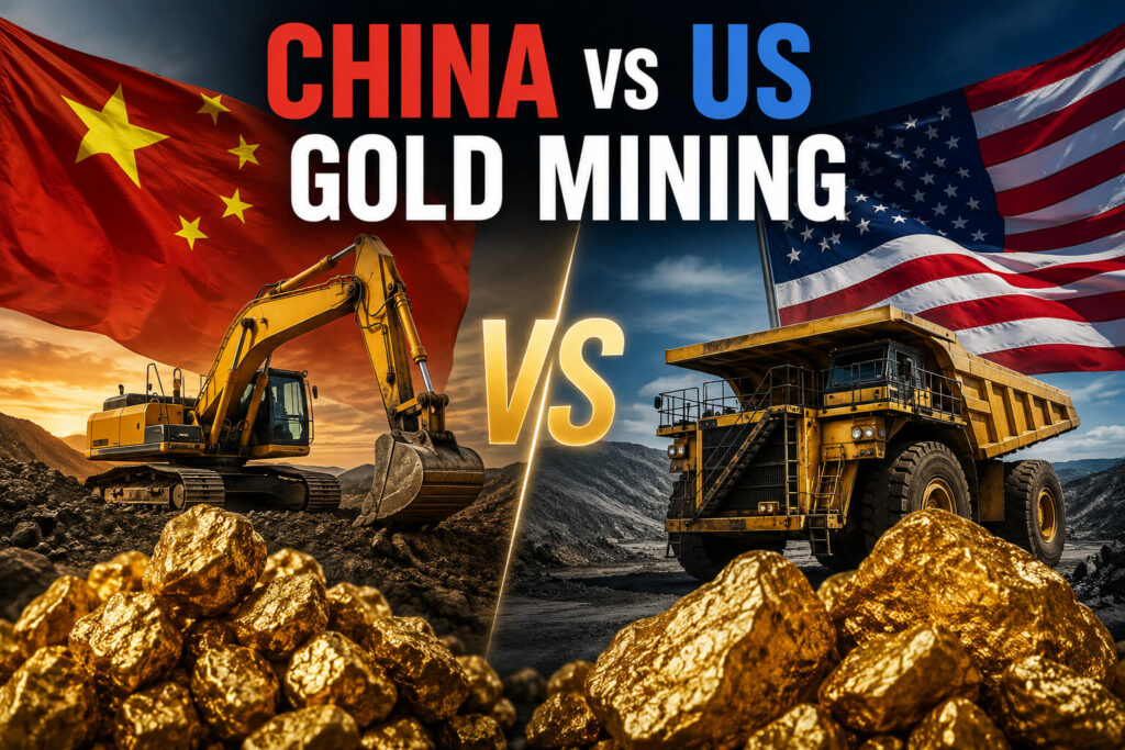 who is actually winning the gold mining war
