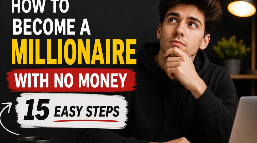How to Become a Millionaire With No Money