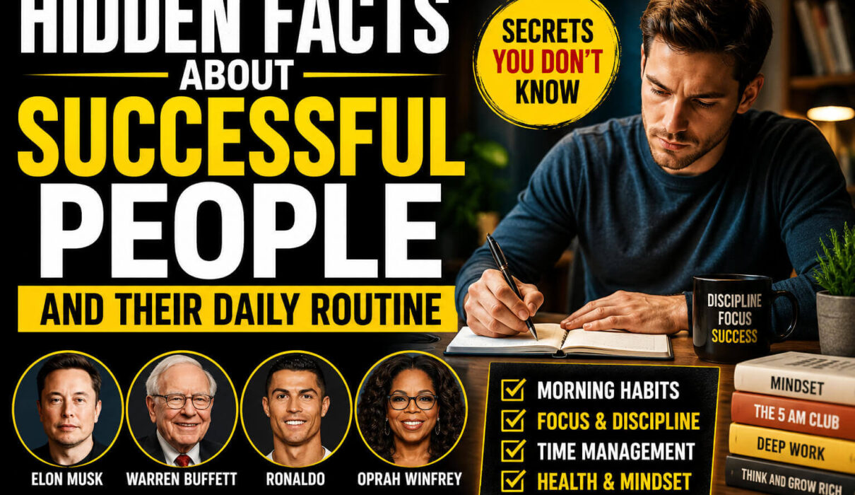 Hidden Facts About Successful People and Their Daily Routine