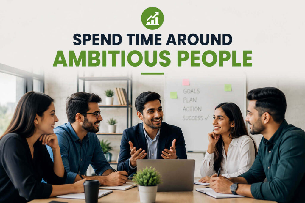  Spend Time Around Ambitious People