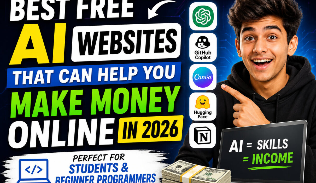 Best Free AI Websites Which Can Help You Make Money Online in 2026