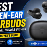 Open-Ear Earbuds for Work, Travel, and Fitness