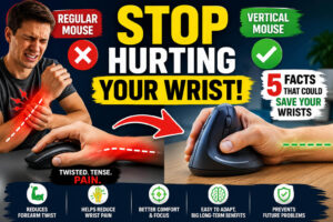 Vertical Mouse Benefits: 5 Facts That Could Save Your Wrists
