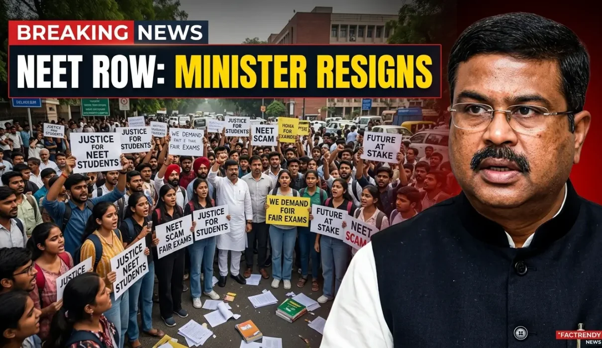 Dharmendra Pradhan Resigns