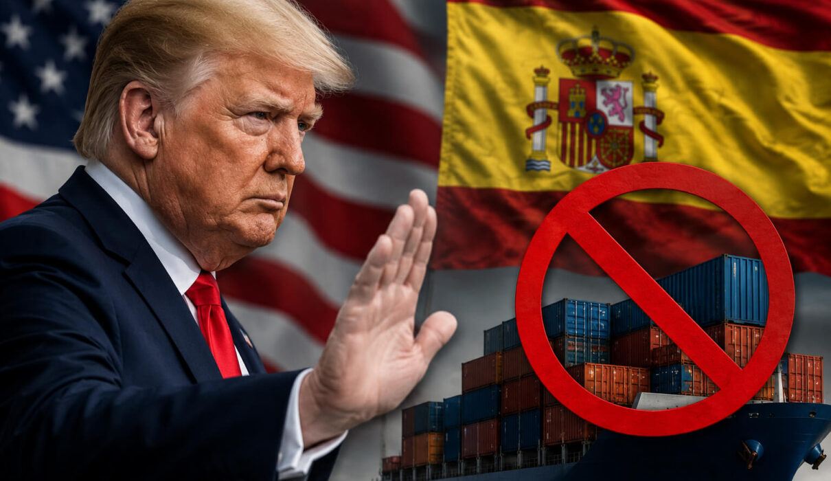 Trump Orders Trade Cutoff With Spain