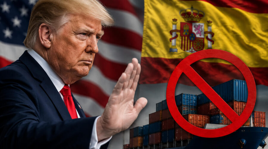 Trump Orders Trade Cutoff With Spain