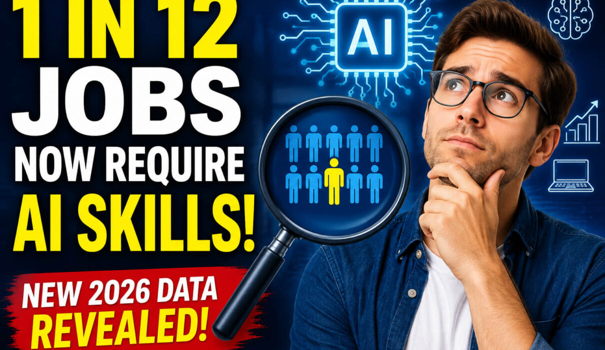 1 in 12 Jobs Now Require AI Skills