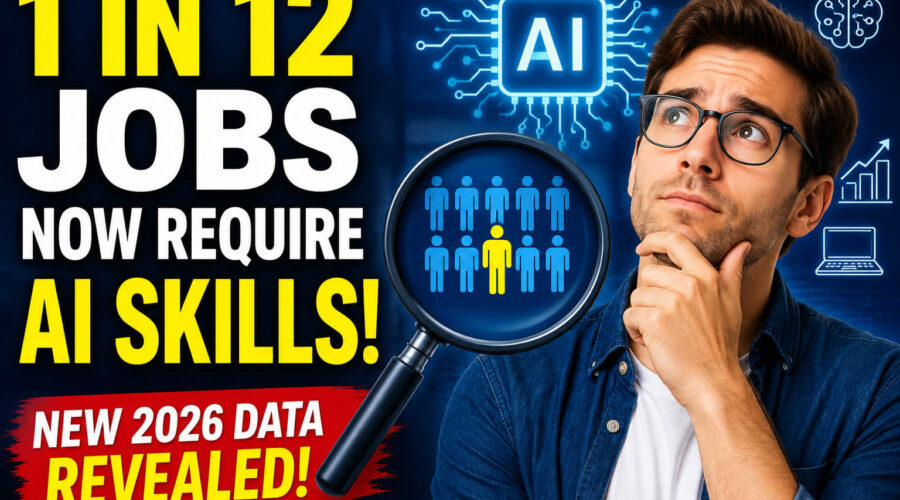1 in 12 Jobs Now Require AI Skills