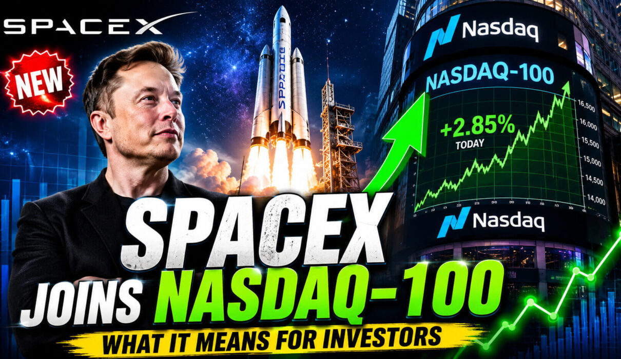 Elon Musk’s SpaceX Joins Nasdaq 100: What It Means for Investors