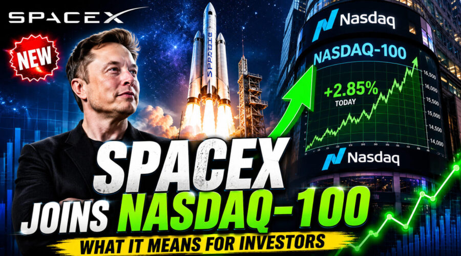 Elon Musk’s SpaceX Joins Nasdaq 100: What It Means for Investors