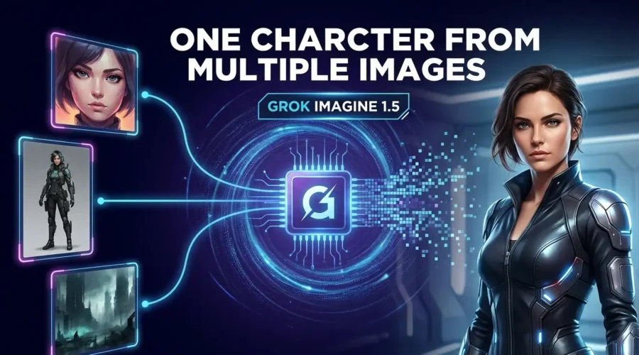 Grok Imagine Multi Reference Feature