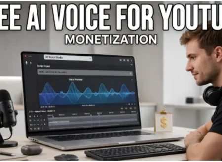 Free AI text to speech for YouTube monetization