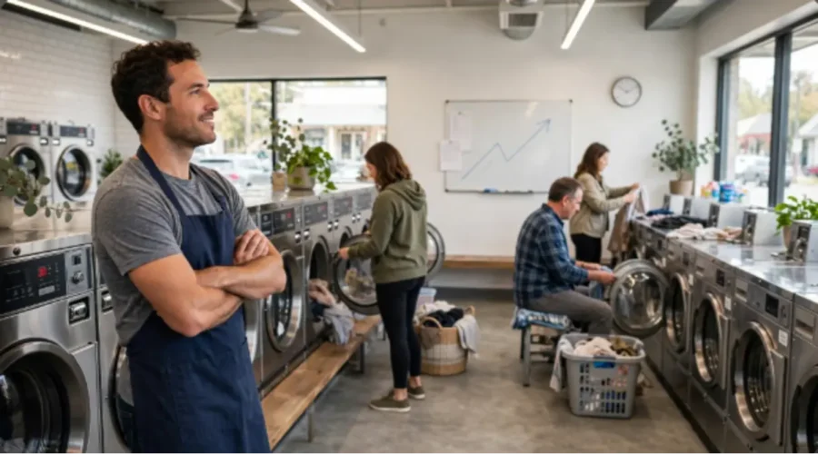 How Much Does a Laundromat Make in US 2026