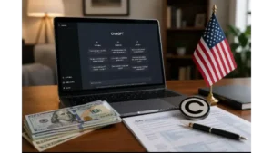 Making money with ChatGPT legal in the USA, taxes and copyright rules