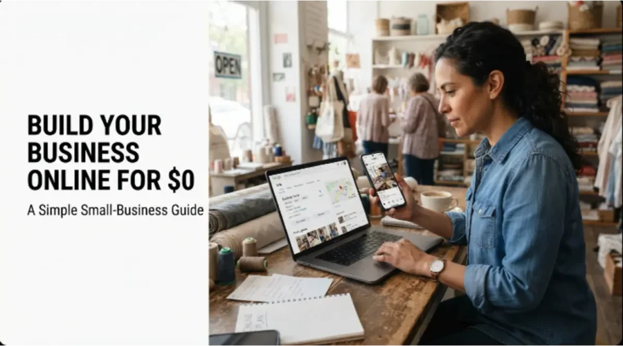 How to Build Online Presence for Small Business With No Money
