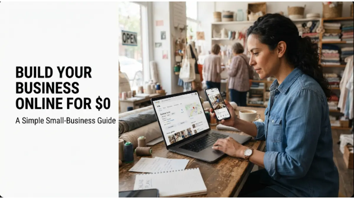 How to Build Online Presence for Small Business With No Money